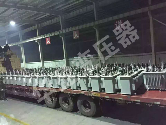安阳非晶合金变压器发货现场